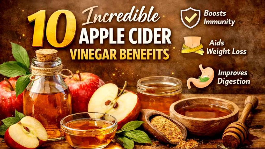 apple cider vinegar for immunity, digestion, and fat burning benefits