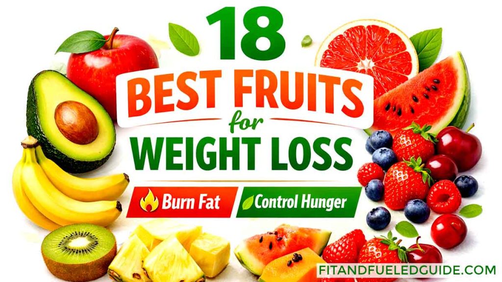 Best Fruits for Weight Loss That Burn Fat and Control Hunger