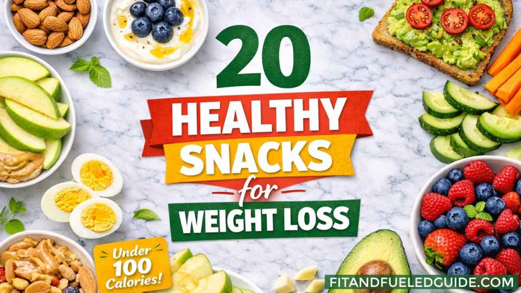 healthy snacks for weight loss feature image